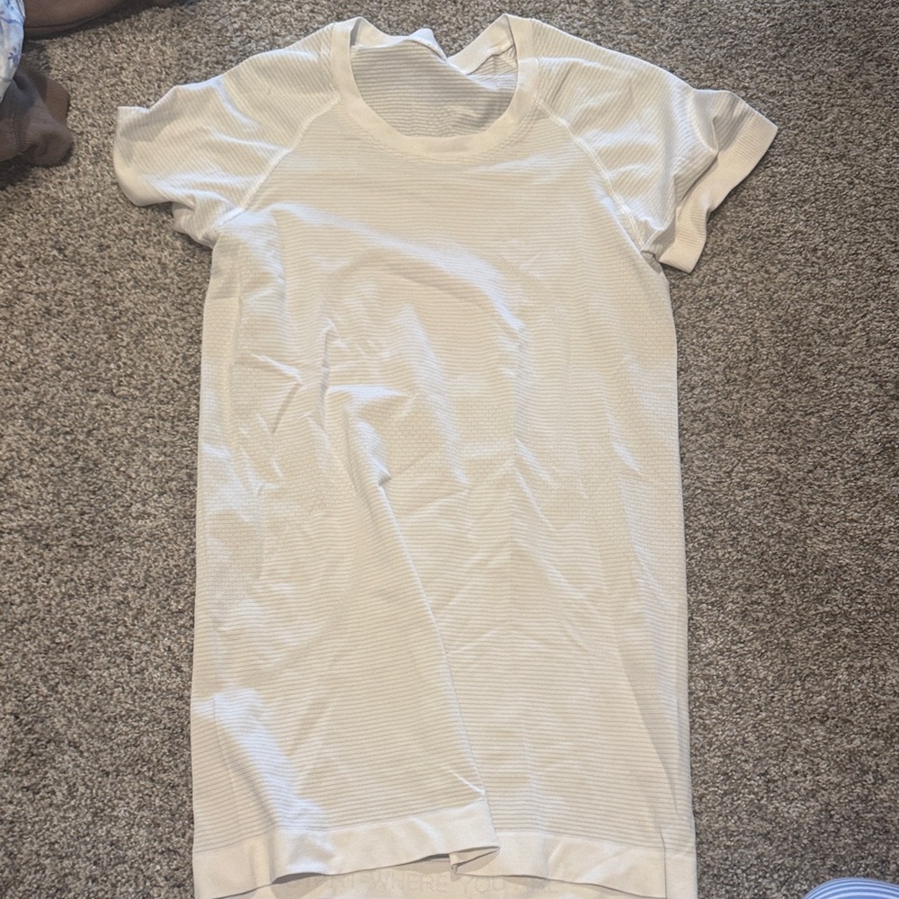 Lululemon White Swiftly Tech